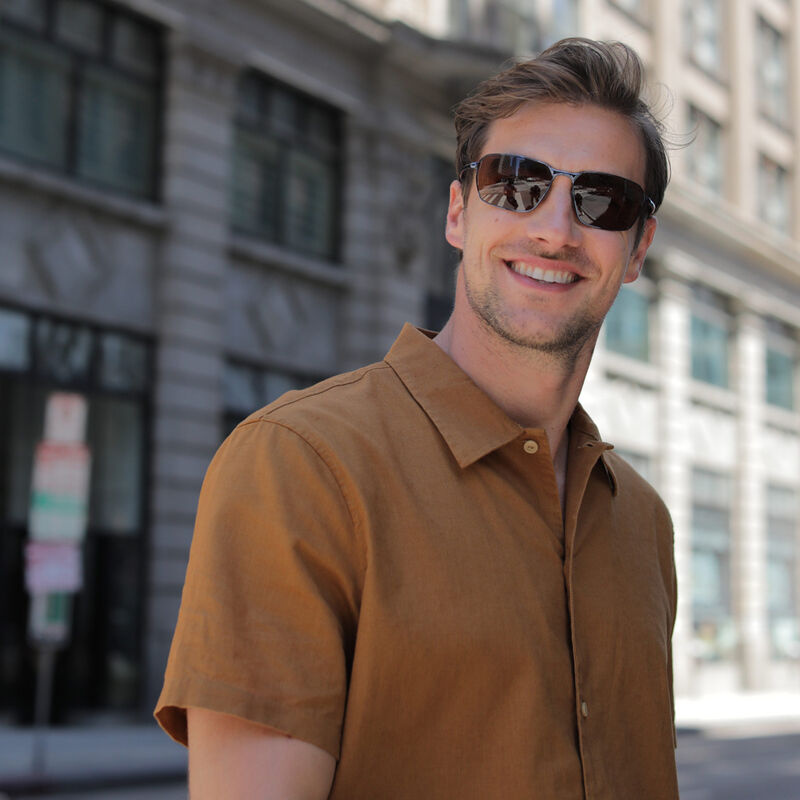 SHELTON, Shiny Navy Blue-Mineral Polarized Drivers Cat 2 to 3, hi-res image number null